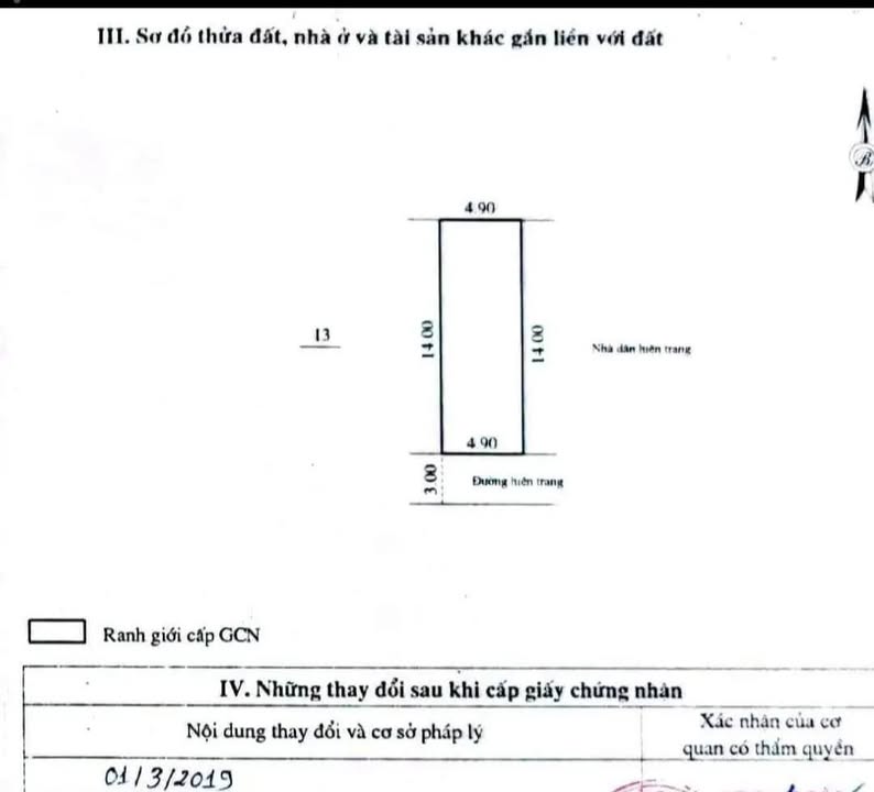 Bán Gấp 3 Lô Đất Hẻm Lê Văn Chân, Quy Nhơn - 70m² Hướng Nam, Giá 1.8 Tỷ