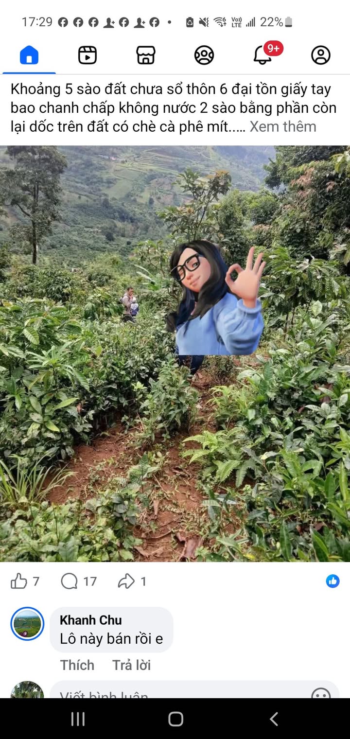 Đất vườn Bảo Lộc 1800m² giá 220 triệu - Đầu tư dài hạn!