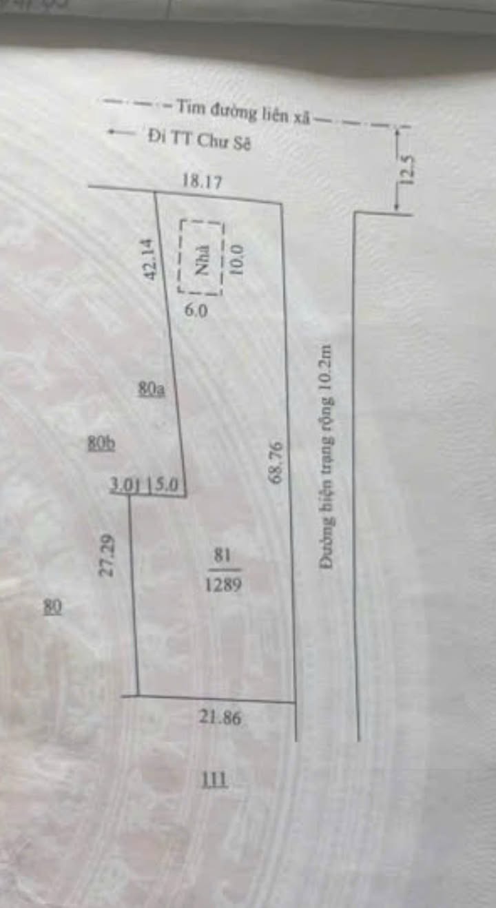 Đất nền Chư Sê Gia Lai 1300m² giá 2.2 tỷ - Sổ đỏ chính chủ