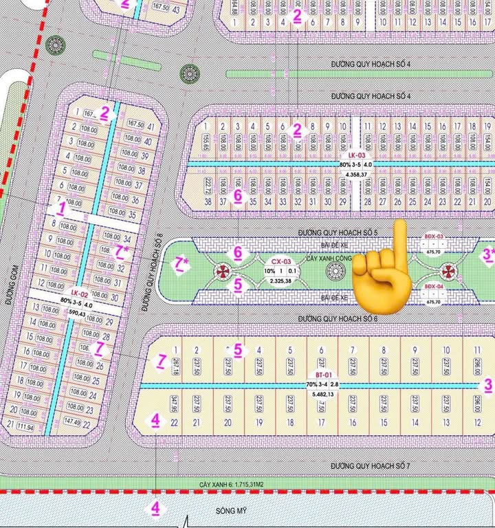 Bán Gấp Townhouse 108m² Lk03 Quỳnh Hưng, Hưng Yên - Giá 2.2 Tỷ