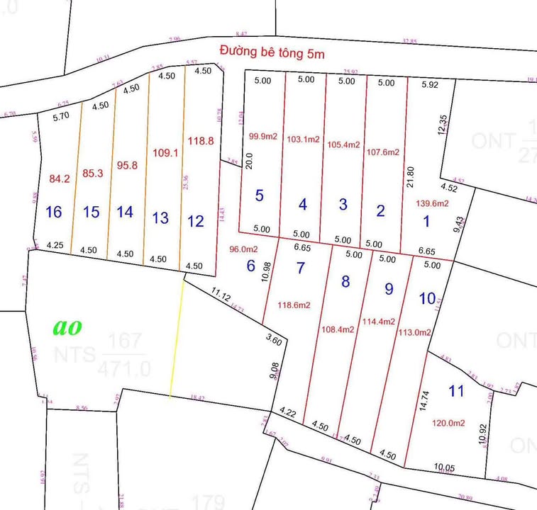 Đất nền Đăng Triều Lương Tài 109m² - Sổ đỏ chính chủ, giá tốt