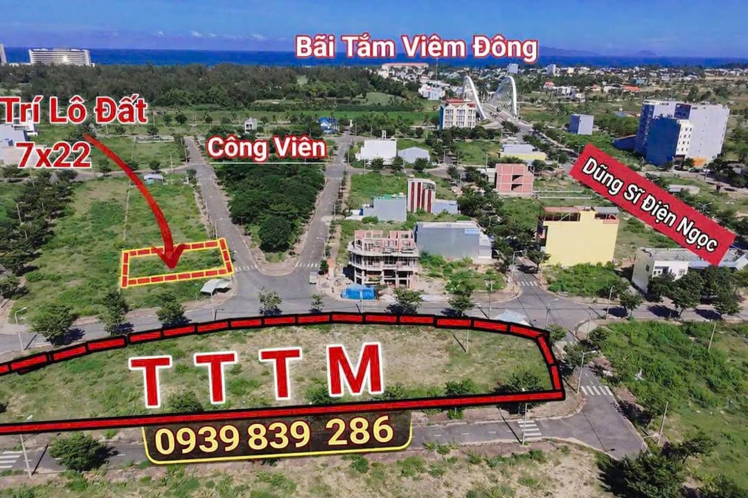 Đất Green City Đà Nẵng 154m² giá thỏa thuận - Sổ đỏ sẵn