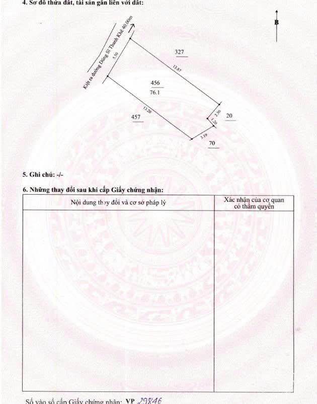 Đất nền Thanh Khê 76m² - Sổ đỏ chính chủ, xây dựng tự do!