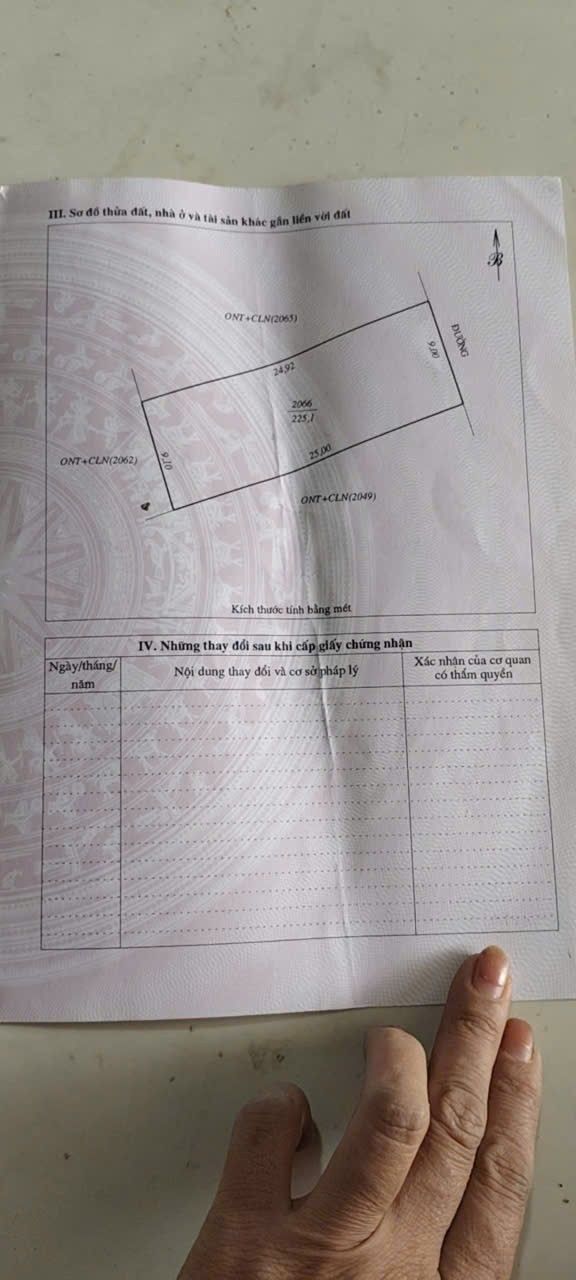 Đất nền Quốc lộ 48E Nghi Lộc 225.1m² - Tiềm năng tăng giá vượt trội!