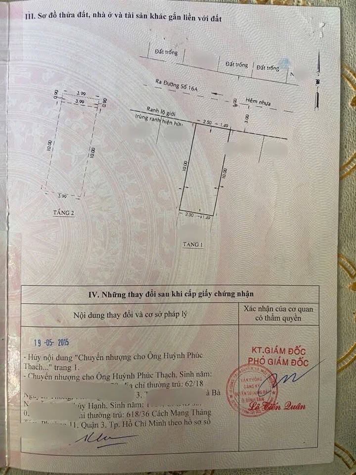 Bán nhà Bình Tân 40m² hơn 4 tỷ - Hẻm xe tải thông Gò Xoài