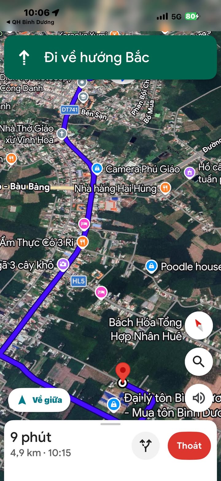 Đất nền Vĩnh Hoà, Phú Giáo 255m² giá 1 tỷ - Tiềm năng tăng giá vượt trội!