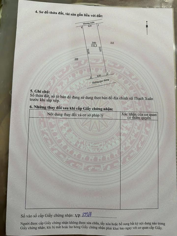 Đất Thạch Xuân 132m² - Sát Chợ Bia, Sổ Đỏ Thổ Cư, Giá Đầu Tư 1.4 Tỷ