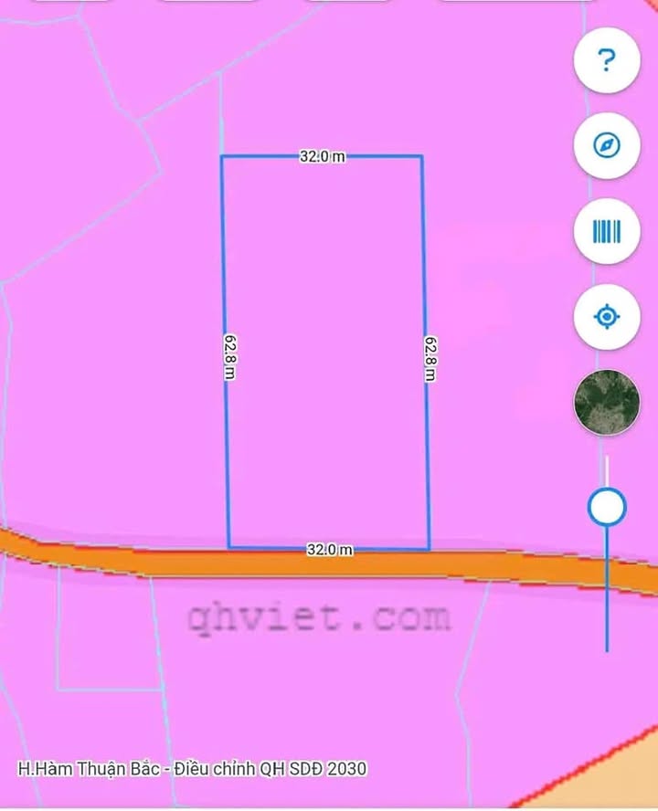 Đất Sào Hàm Hiệp 2000m² - Chỉ 1 tỷ - Tiềm năng tăng giá vượt trội!