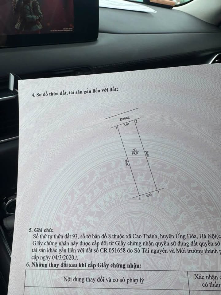 Đất đấu giá Duyệt Trung Cao Bằng 99m² giá 2.97 tỷ - Sổ đỏ chính chủ