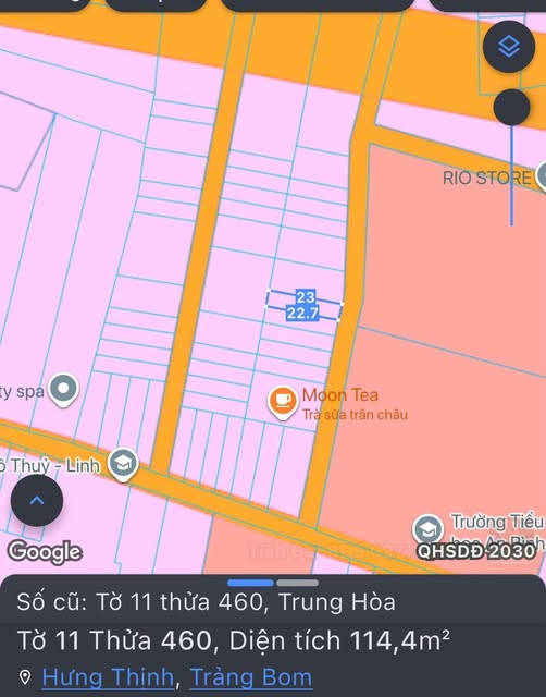 Đất Nền Biên Hòa 114m² Sổ Riêng - Giá Tốt 7xx Triệu