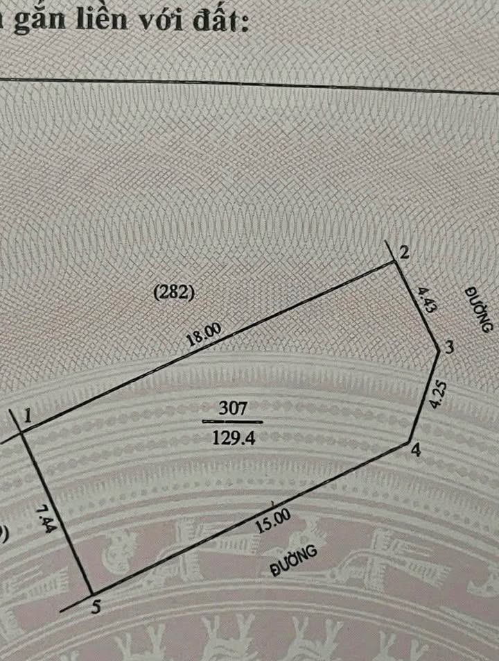 Bán Đất Góc Tecco Nghi Kim 129m² - Đường 15m, Sổ Hồng Riêng