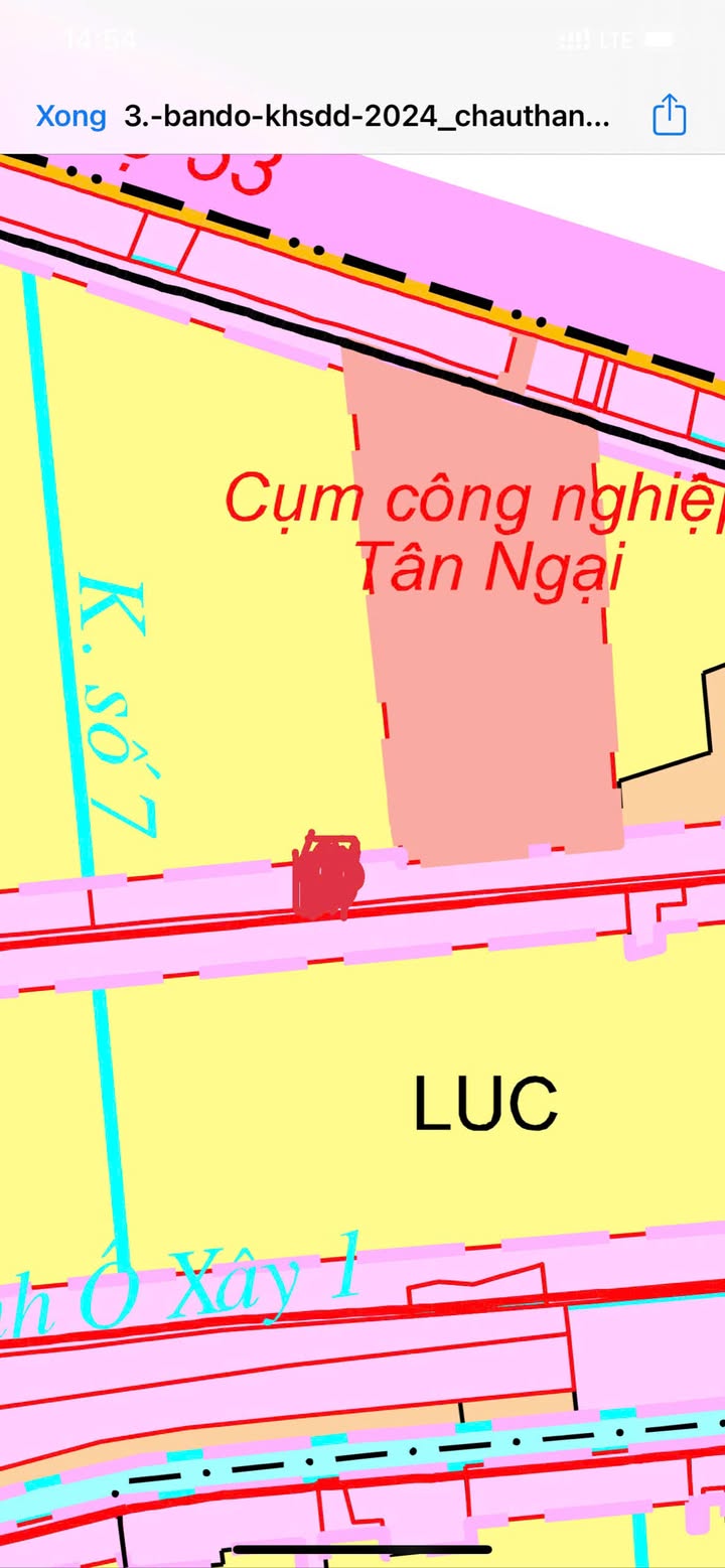 Đất nền Châu Thành 1264m² giá 390 triệu - Pháp lý rõ ràng!
