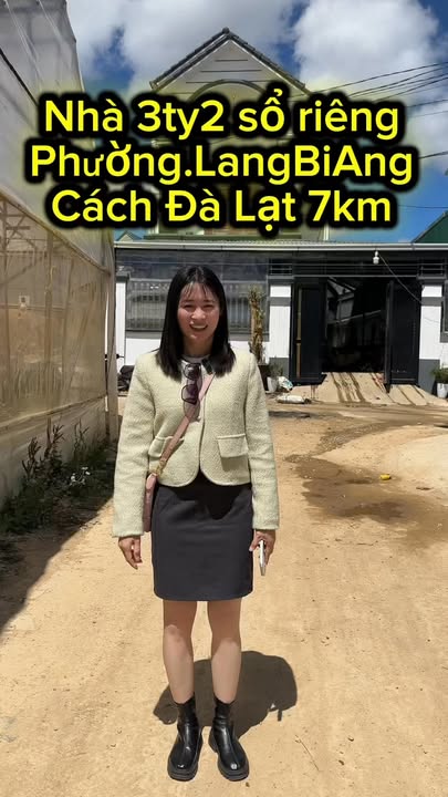 Nhà 117m² 2 Mặt Tiền Đường Bê Tông Langbiang Đà Lạt - 3.2 Tỷ