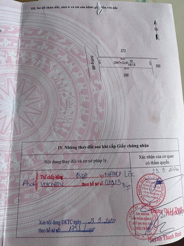 Đất nền An Cơ, Châu Thành 180m² - Sổ đỏ chính chủ, giá ngộp!