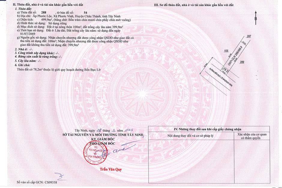 Bán Đất Vàng Châu Thành, Tây Ninh - 2 Lô Liền Kề 10x50m & 8x50m, Giá Đầu Tư