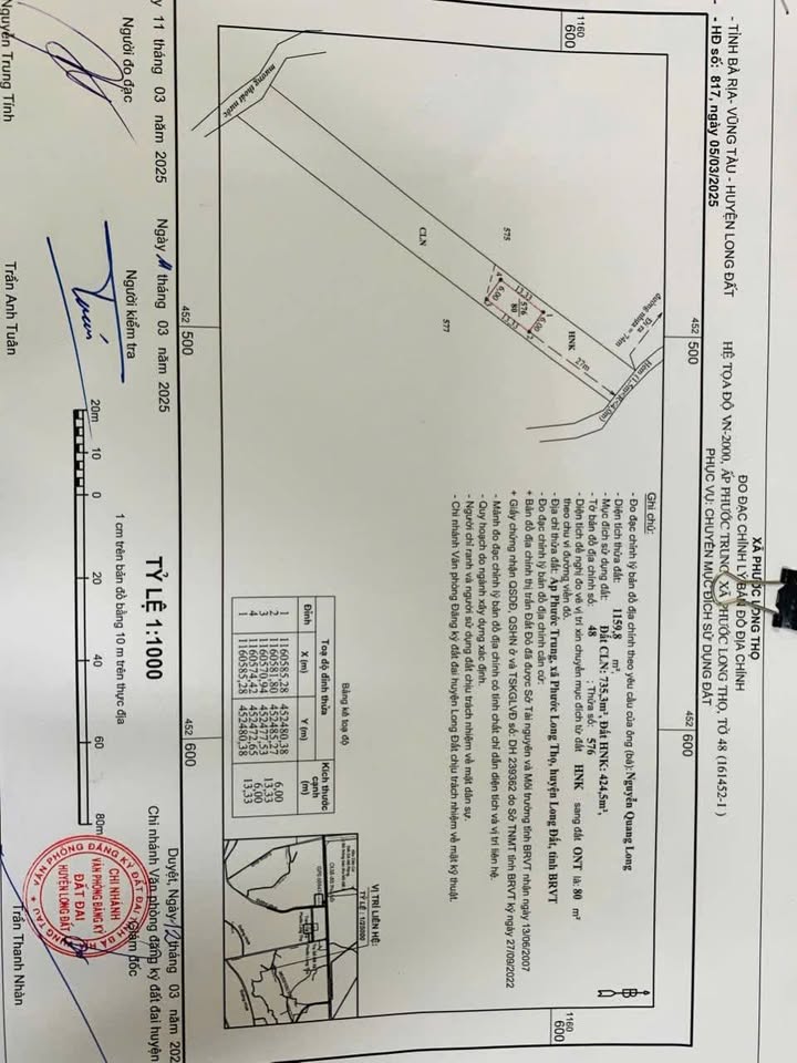 Đất nền Phước Long Thọ 360m² - Sổ đỏ chính chủ, 1.8 tỷ!