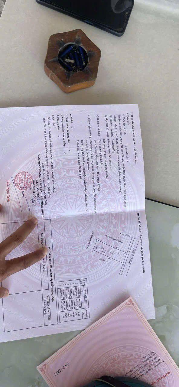 Đất Vàng Bình Thuận: Mặt Tiền Tỉnh Lộ 718 Hàm Thuận Nam, 407m² Giá 1.1 Tỷ