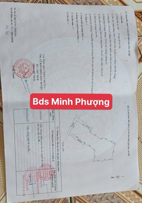 Đất Vườn 1700m² Bắc Giang - 3 Mặt Tiền, Sổ Đỏ, Giá Đầu Tư Hơn 1 Tỷ