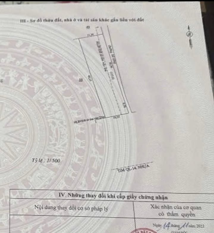 Nhà Mặt Tiền QL14 Tuy Đức, Đắk Nông 400m² - Mặt tiền kinh doanh!