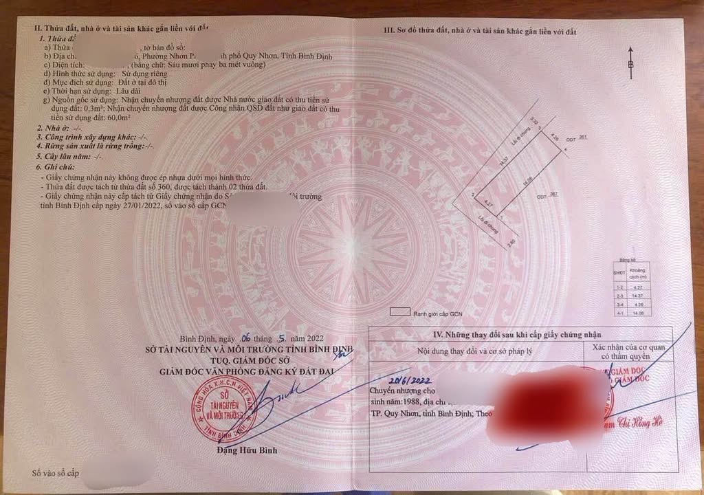 Bán Đất Lô Góc Quy Nhơn 60.3m² - Vị Trí Đắc Địa, Giá Tốt