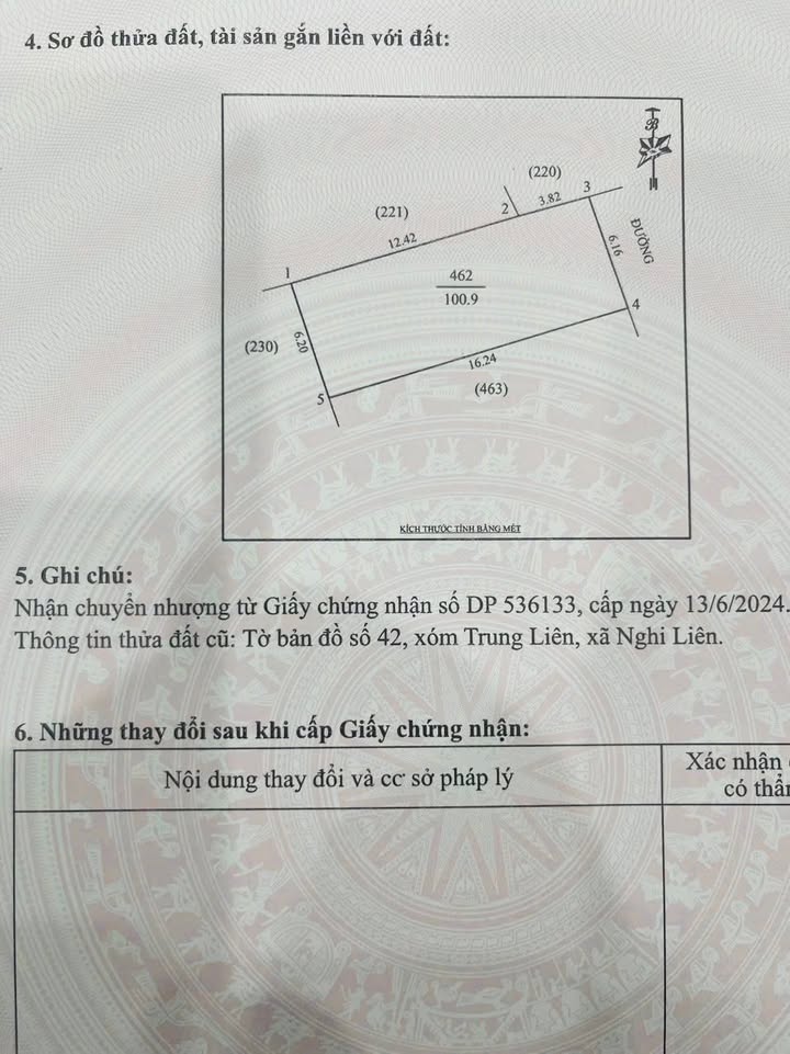 Đất nền Nghi Liên Vinh 100m² 2.2 tỷ - Sổ đỏ chính chủ cực hiếm