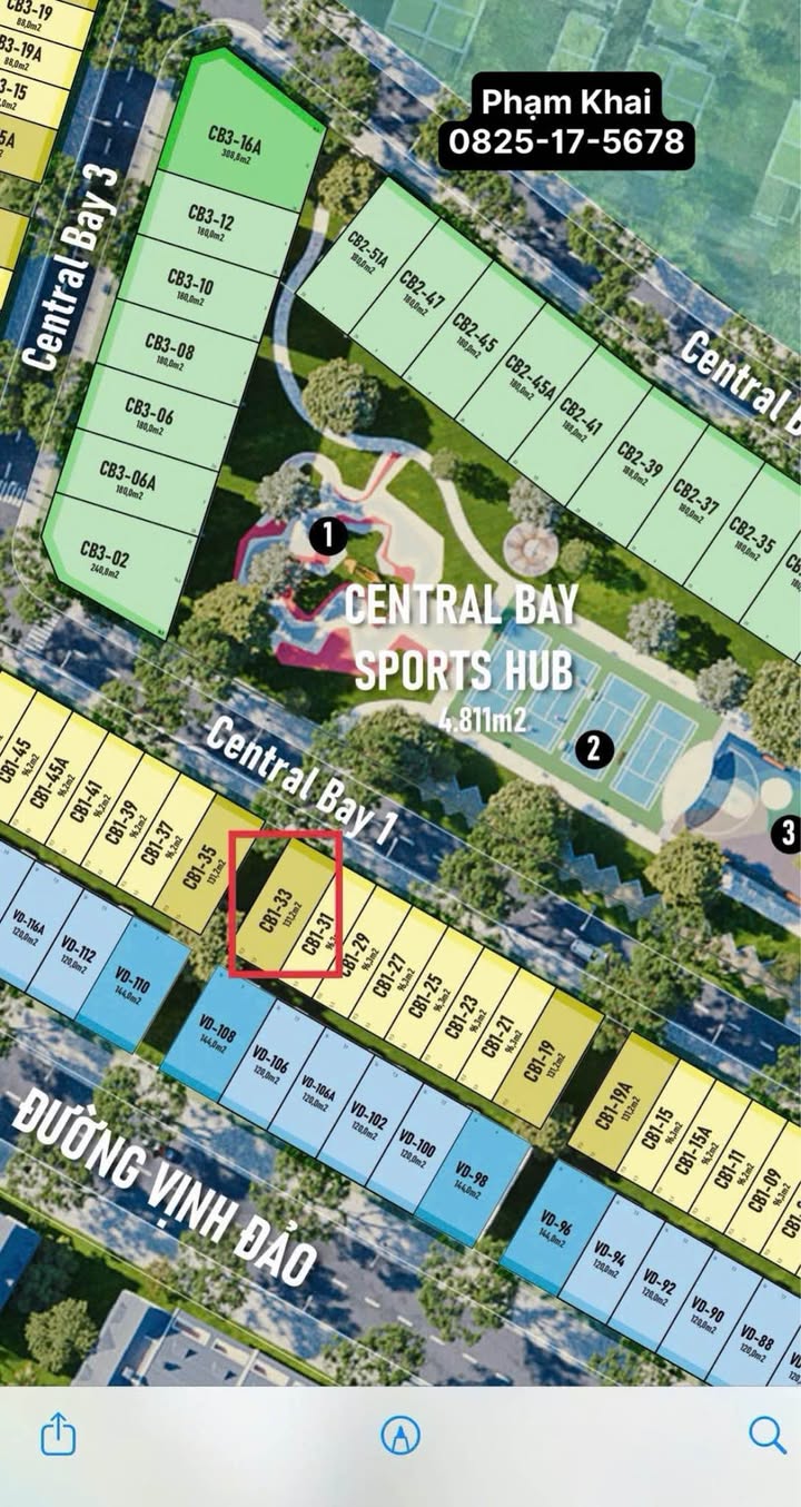 Shophouse Eco Central Park Vinh 132m² - Đầu tư sinh lời vượt trội!