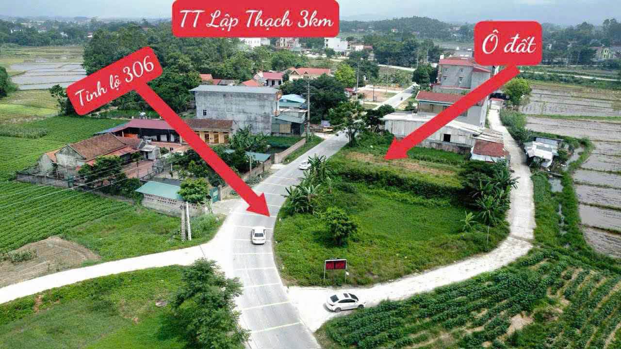 Đất Nền Lập Thạch 140m² Giá 2.x Tỷ - Sổ Đỏ Chính Chủ Hạ Tầng Đẹp