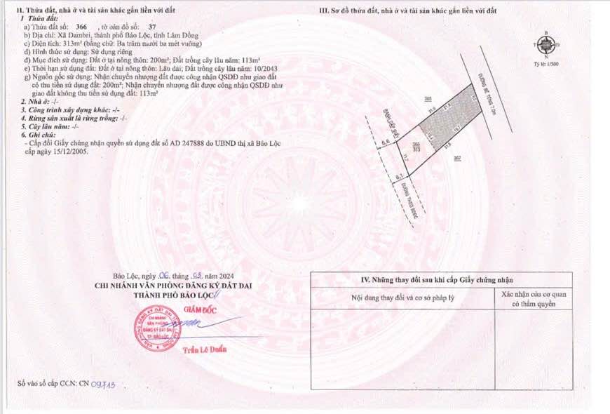 Nhà riêng Bảo Lộc 285m² giá 2.35 tỷ - Vị trí đẹp, nở hậu!