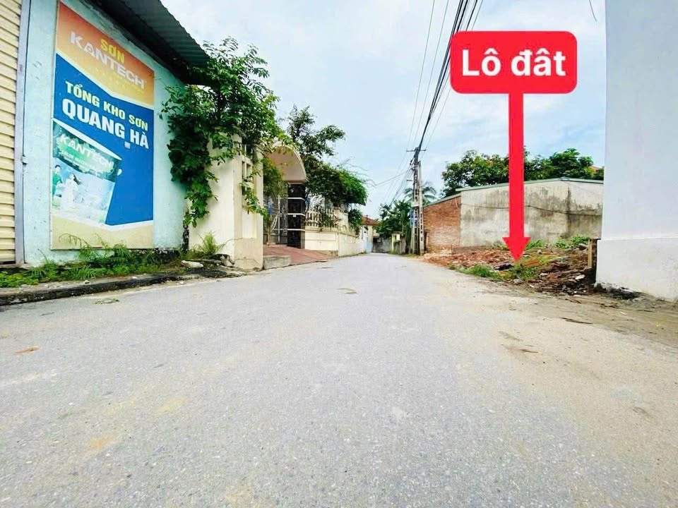 Đất nền Đồng Ích Lập Thạch 91m² - Sổ đỏ chính chủ, kinh doanh tốt