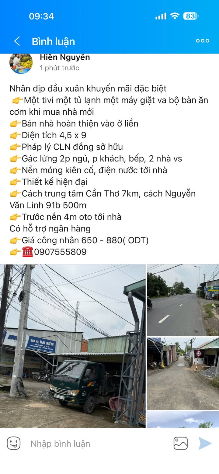 Nhà Riêng Ninh Kiều 40m² giá 650 triệu - Sẵn sàng ở ngay!