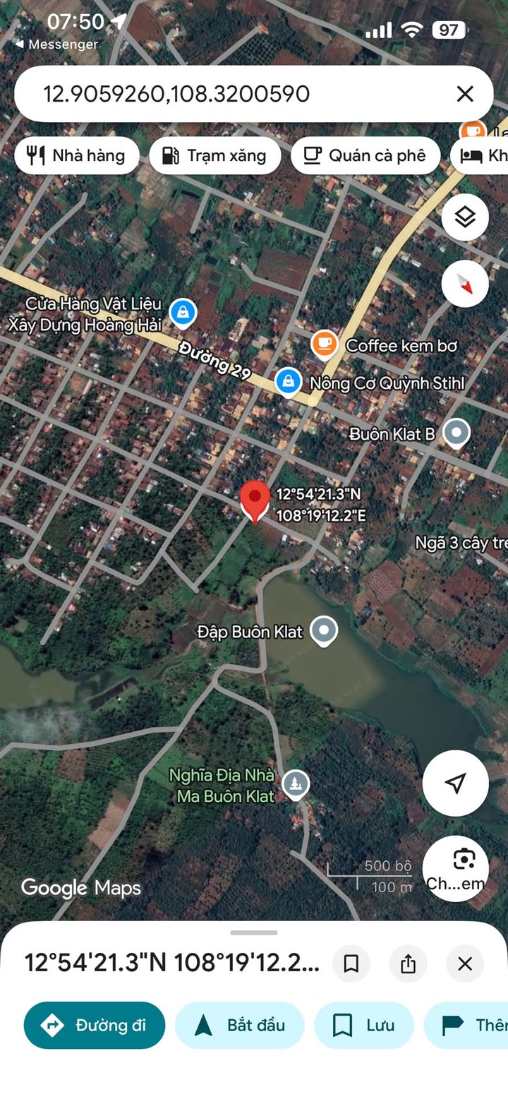 Bán Đất Eadrong Buôn Hồ 800m² - Mặt Tiền Đường Bê Tông, Giá 1.5 Tỷ