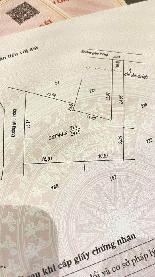 Đất nền Tỉnh lộ 15, Đồng Hới 541m² giá 330 triệu - Tiềm năng tăng giá