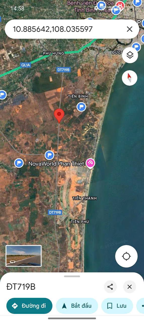 Bán Đất TMDV Mặt Tiền 719B Phan Thiết 50.000m² - Tiềm Năng Kinh Doanh Vượt Trội