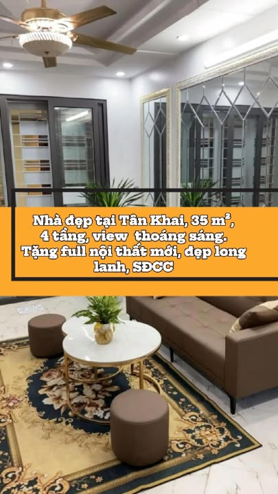 Nhà Phố Tân Khai, Hoàng Mai 35m² - Giảm 200 Triệu, Sẵn Sàng Vào Ở Ngay!