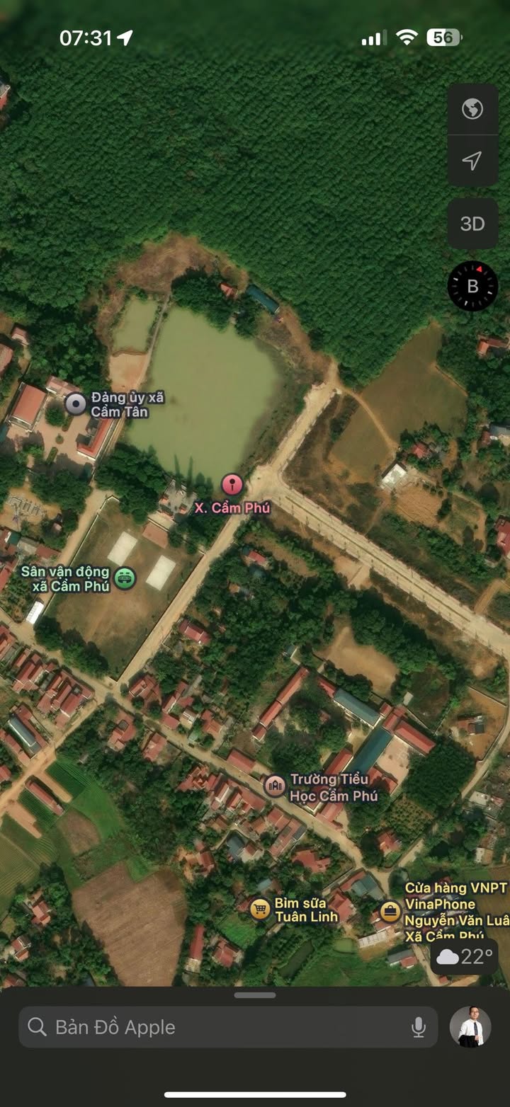 Đất nền Cẩm Phú Cẩm Thủy 175m² giá 4 tỷ - Sổ đỏ chính chủ!