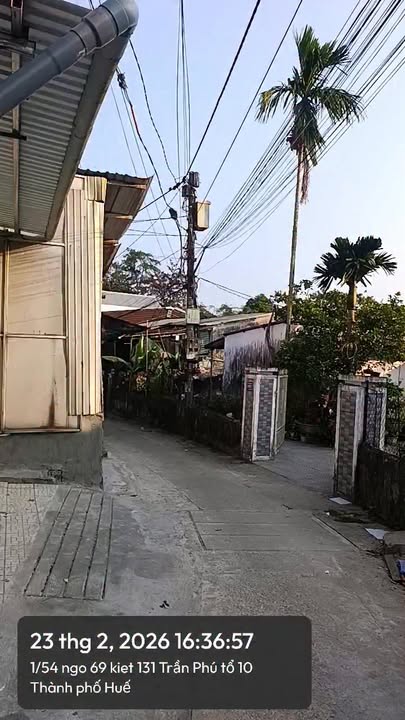 Đất nền TP Huế 80m² Kiệt ô tô thông thoáng, chính chủ bán