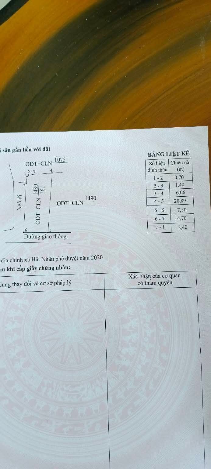 Đất nền Hải Nhân 150m² giá 1.15 tỷ - Sổ đỏ chính chủ