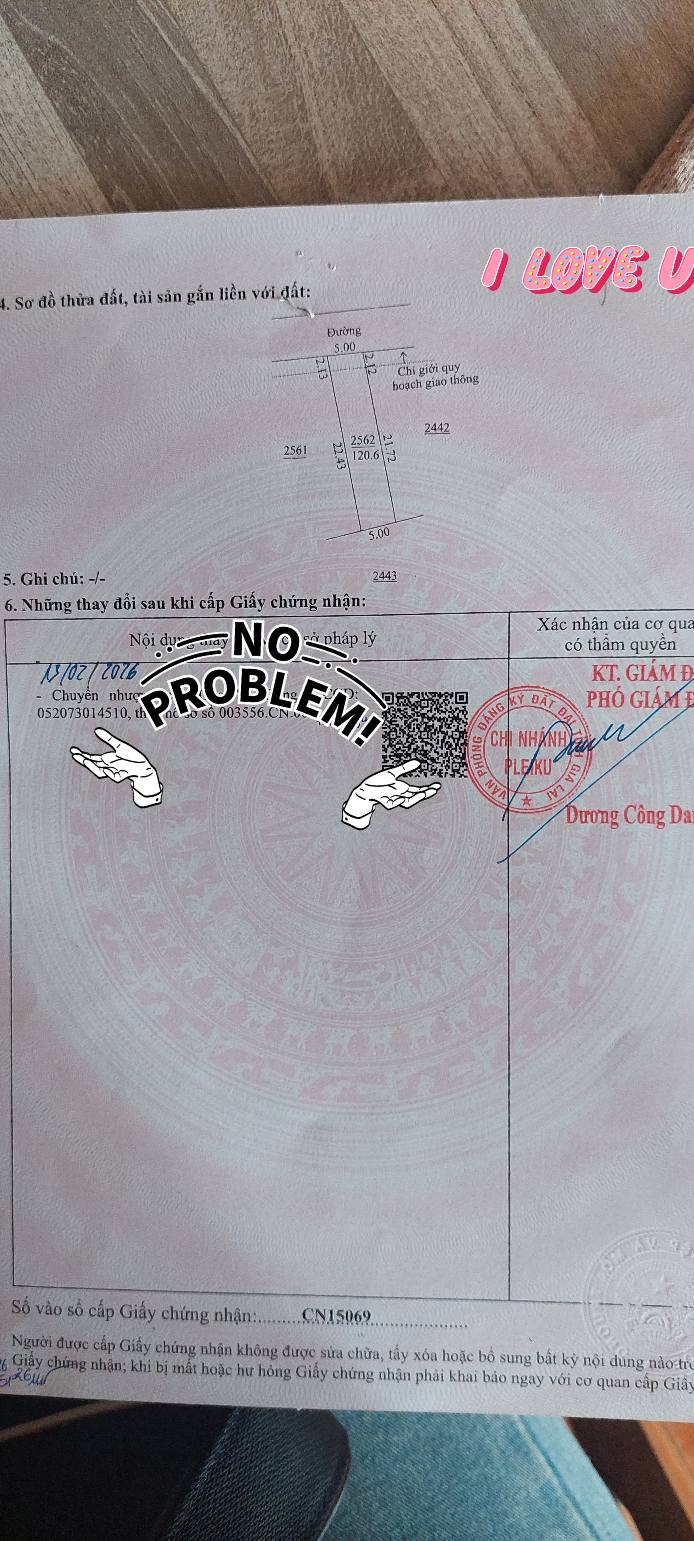 Bán Đất Nền Hẻm Nguyễn Tuân, Pleiku - 120m² - Sổ Đỏ Thổ Cư