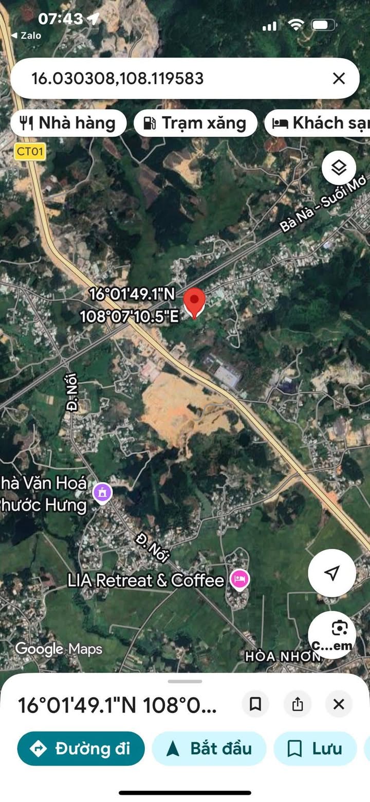 Bán đất 610m² sổ đỏ tại Khu Đại La, Đà Nẵng - Xe hơi vào tận nơi