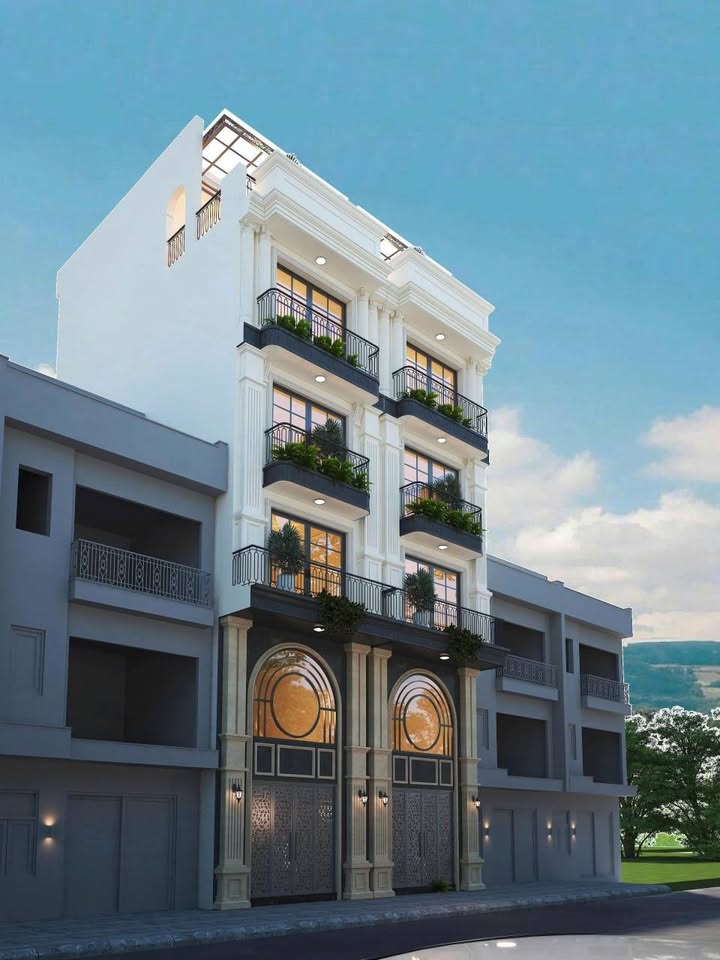 Nhà riêng Long Biên 52m² - Ô tô vào tận nhà, penthouse view hồ!