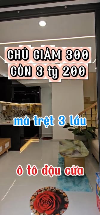 Nhà 4 Tầng Đẹp Bình Tân - Giáp Quận 6 - 3.2 Tỷ