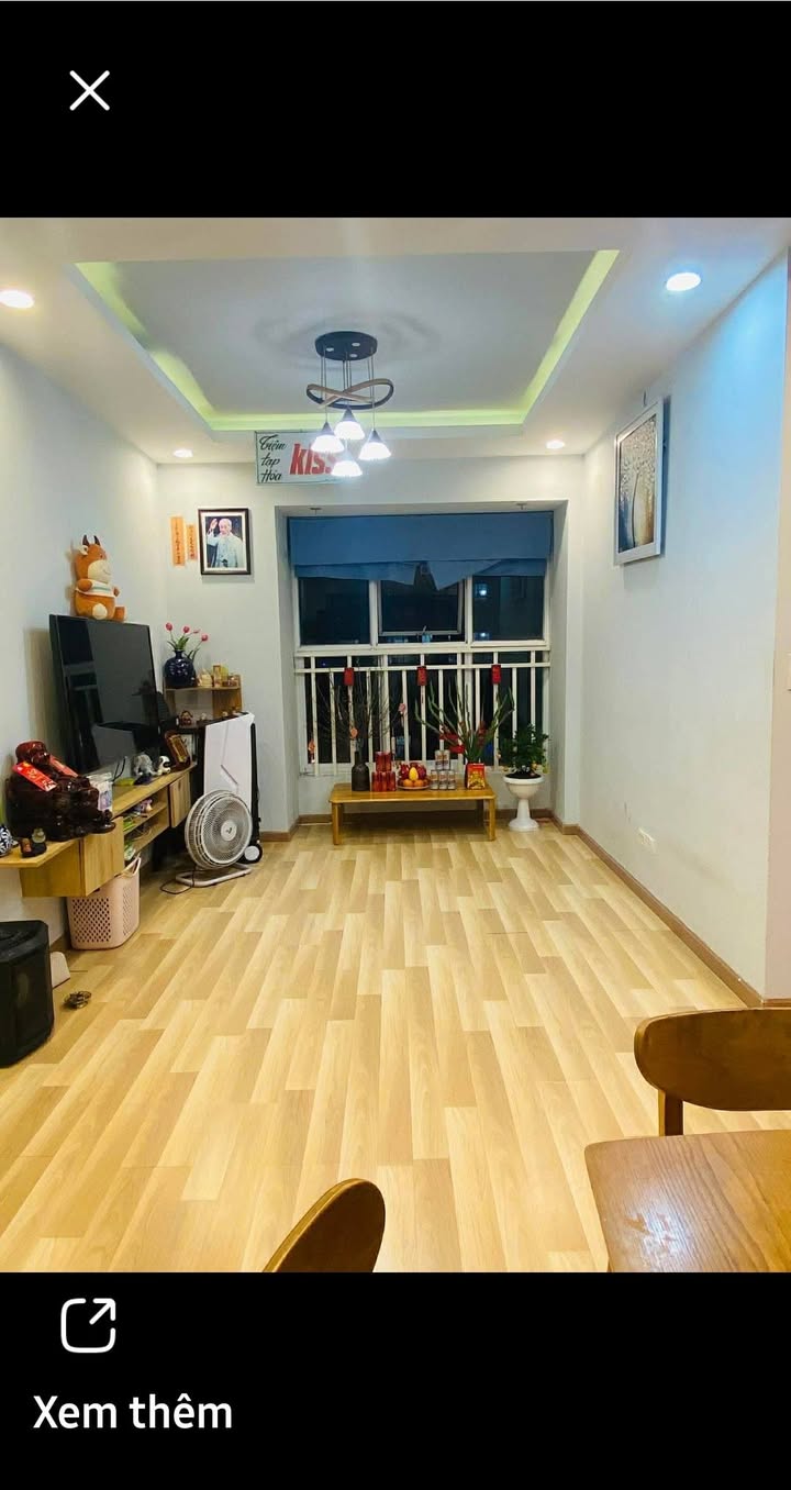 Chung cư Cẩm Lệ 52m² - Căn góc, nội thất đầy đủ, sẵn sàng ở ngay!