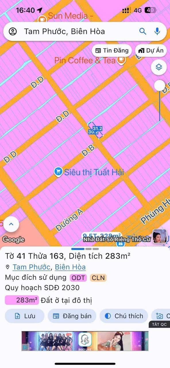 Đất Vĩnh Lộc A Bình Chánh 285m² - Sổ đỏ chính chủ, giá đầu tư!