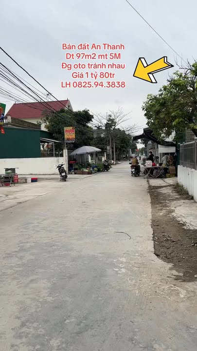 Đất nền An Thanh 97m² giá 1.08 tỷ - Sổ đỏ chính chủ sẵn sàng!