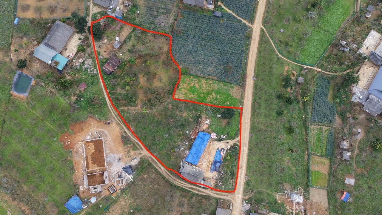 Đất Bản Ba Phách Mộc Châu 2.472m² Tiềm năng tăng giá