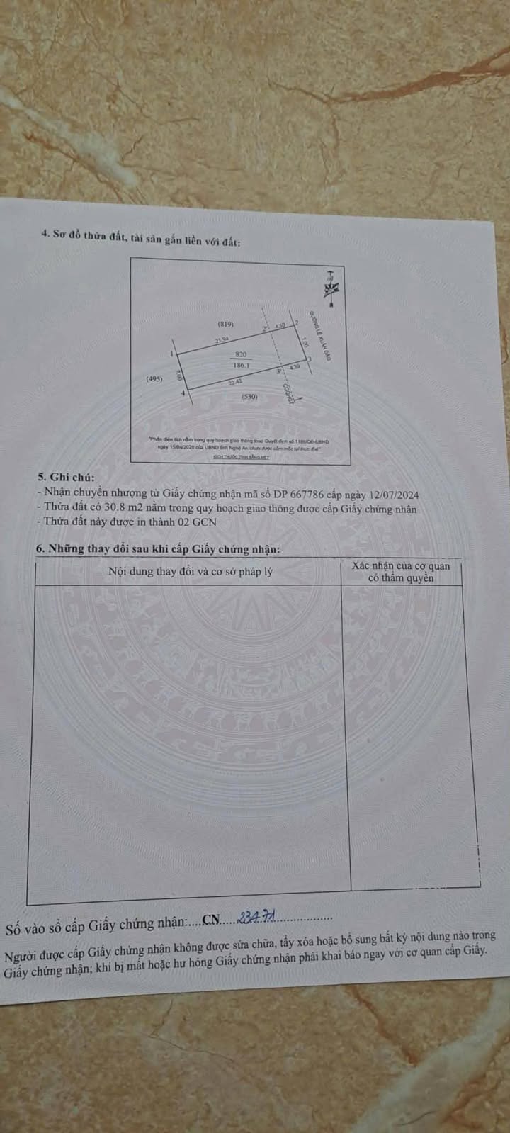 Đất nền Lê Xuân Đào, TP Vinh 186m² – Tiềm năng tăng giá vượt trội!