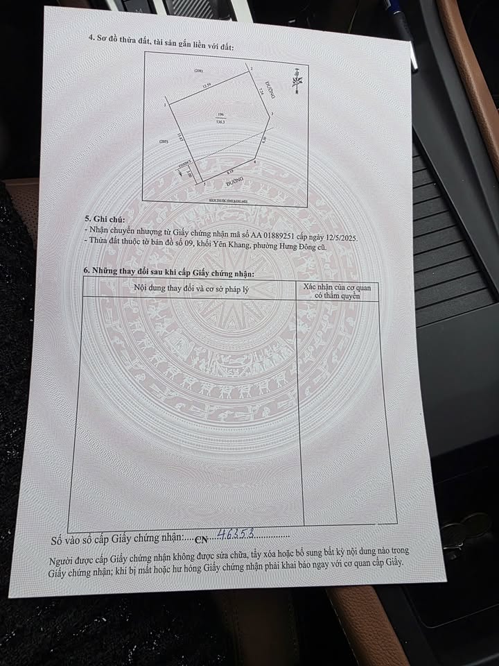 Đất nền Yên Khang Hưng Nguyên 136m² - Lô góc kinh doanh, sổ hồng sẵn!