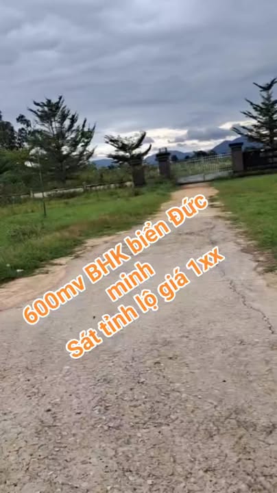 Bán Đất Lô Góc 600m² Biển Đức Minh, Mộ Đức - Giá 1 Tỷ