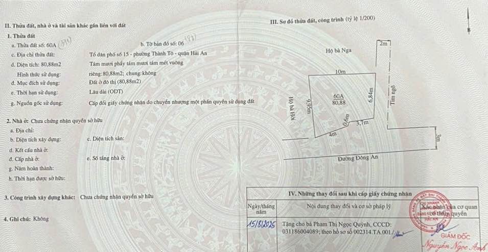 Nhà Phố Đường Đông An, Cát Bi 8.8 tỷ - Vị trí đắc địa, lô góc!