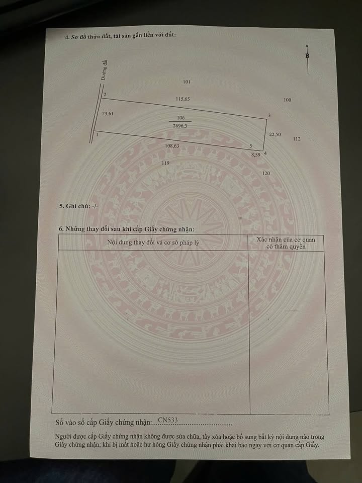 Đất Nền Trà Côn, Vĩnh Long 2696m² - Tiềm Năng Tăng Giá Vượt Trội!